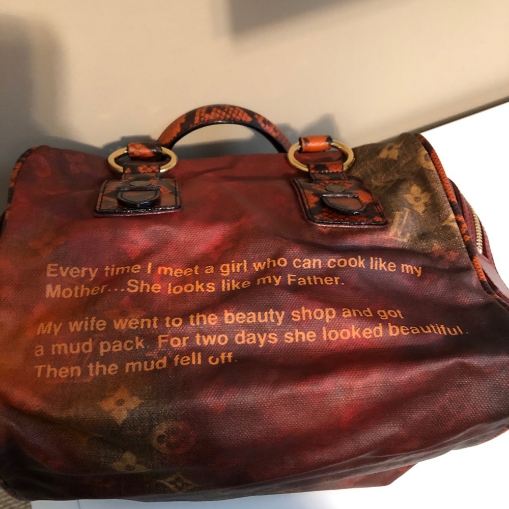 Louis Vuitton python burnt orange - Picture 3 of 7